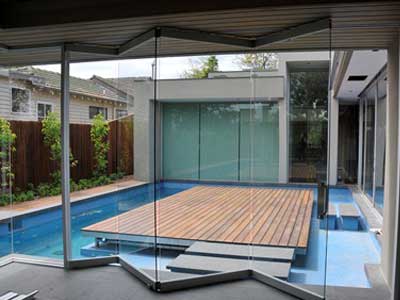 Frameless Stacking Doors & Doors